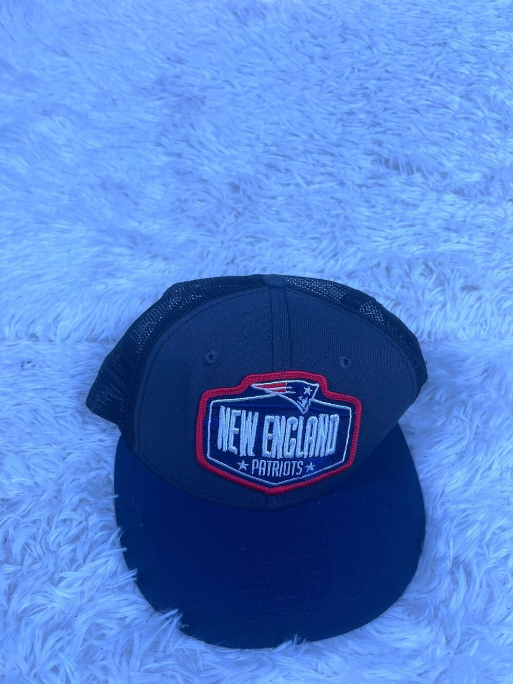 New England Patriots Hat Cap Fitted Mens 7 1/4 NFL Football New Era